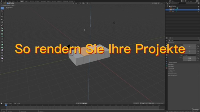 Blender Anfängerkurs – Screenshot 2