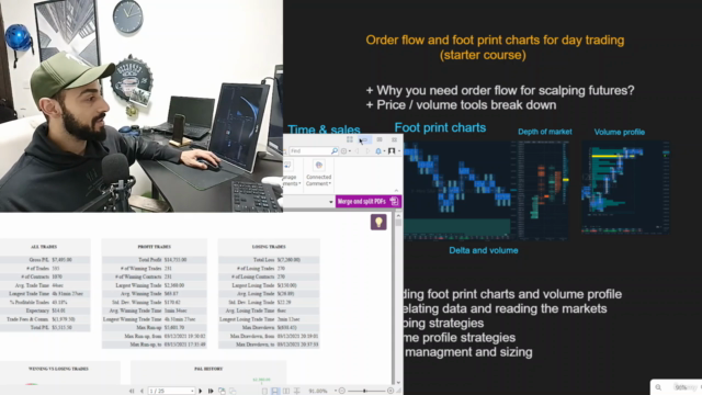 Learn Day trading using order flow edge (Starter course) – Screenshot 2