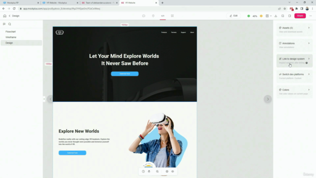 Mockplus RP - Complete Website Design from Scratch – Screenshot 4