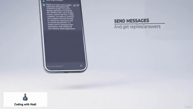 Build ChatGPT App in Flutter using OpenAI API – Screenshot 1