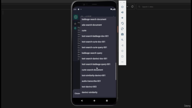 Build ChatGPT App in Flutter using OpenAI API – Screenshot 3