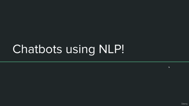 NLP -  Building your own chatbots using AI - Screenshot_01