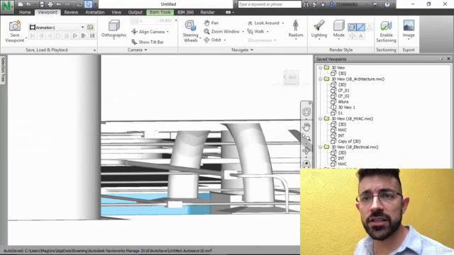 Navisworks, Simulaciones, Interferencias y Visualización BIM – Screenshot 2
