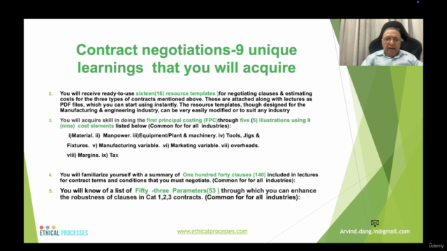 Contract Negotiation – Screenshot 2