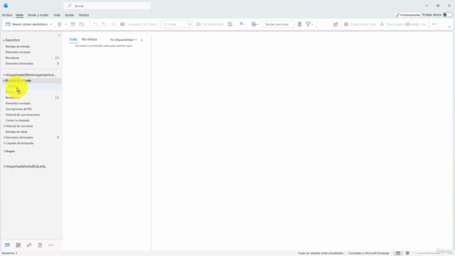 Gestión del correo y tareas con Microsoft Outlook y To Do – Screenshot 2
