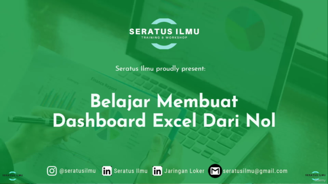 Belajar Membuat Dashboard Excel Dari Nol – Screenshot 1