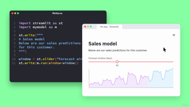 Streamlit : Deploy your Data & ML app on the web with Python – Screenshot 3