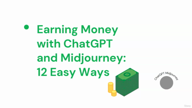 ChatGPT and Midjourney: 12 Ways of Earning Money. ChatGPT AI – Screenshot 2
