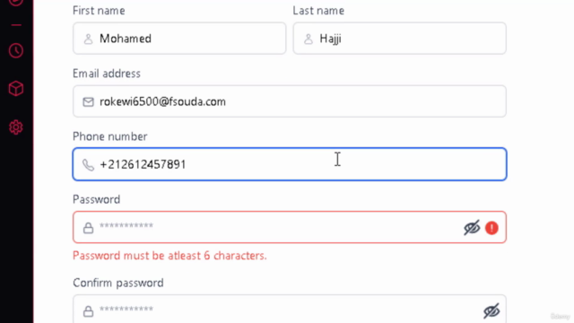 FULL Authentication WITH REACT JS NEXT JS TYPESCRIPT 2023 – Screenshot 1