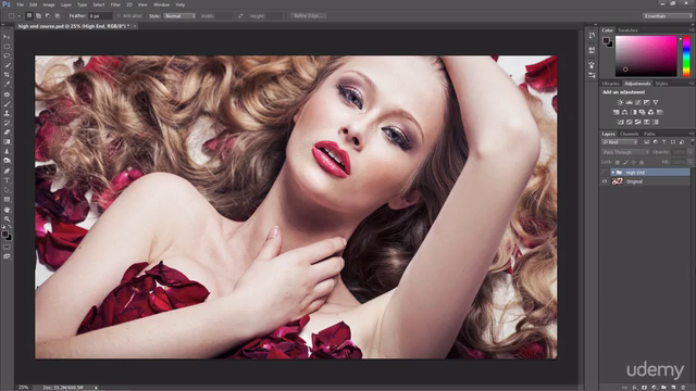 Learn Beauty Retouch Techniques in Photoshop - Become a PRO! – Screenshot 1
