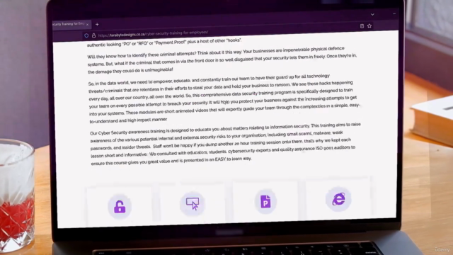 Cyber Security Awareness Training for Employees – Screenshot 2