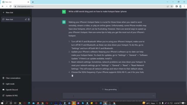ChatGPT: Complete ChatGPT Guide For Beginners – Screenshot 4