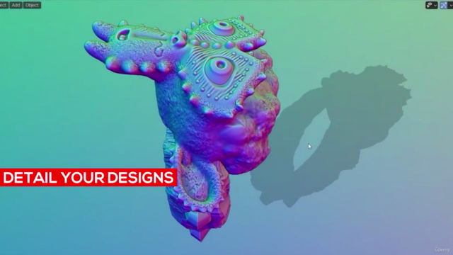 Blender for 3D Printing - Sculpting Brushes Explained (202) – Screenshot 1