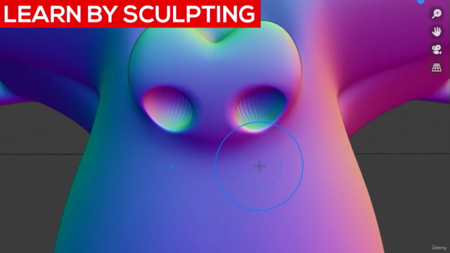 Blender for 3D Printing - Sculpting Brushes Explained (202) – Screenshot 2