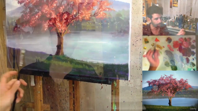 Impressionism: Paint this Spring Tree in Oil or Acrylic – Screenshot 4