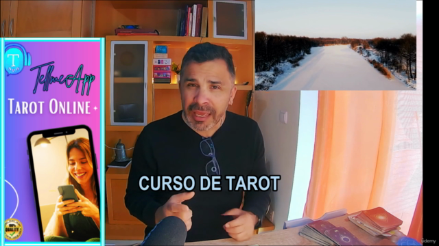 CURSO TAROT + "APLICATIVO DE INTERPRETACIÓN" Tiempo Real – Screenshot 1
