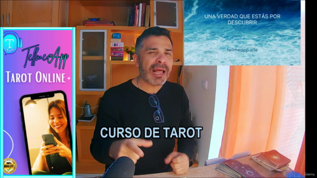 CURSO TAROT + "APLICATIVO DE INTERPRETACIÓN" Tiempo Real – Screenshot 2