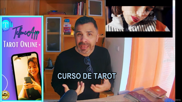 CURSO TAROT + "APLICATIVO DE INTERPRETACIÓN" Tiempo Real – Screenshot 3