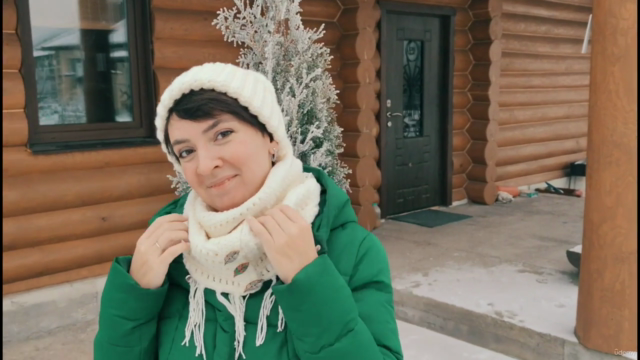 Crochet Winter hat and cowl Combo – Screenshot 4