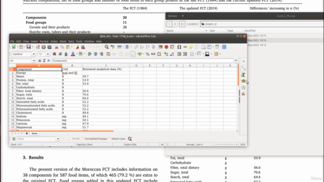 Optical Character Recognition for Table Extraction from PDF – Screenshot 4