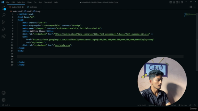Netflix clone using ( HTML CSS JS ) + Free source code – Screenshot 3