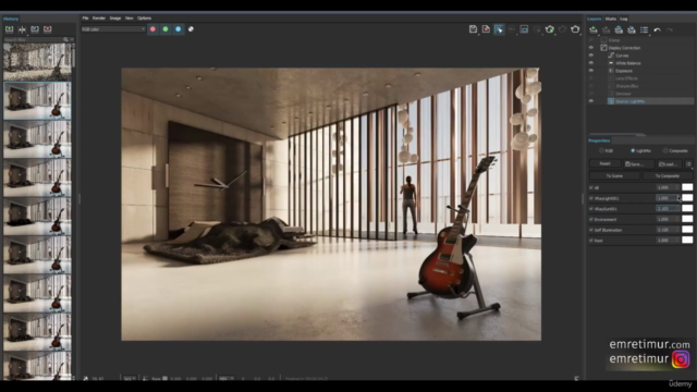 V-Ray'de Işık Bilgisi ve Pratikleri – Screenshot 2