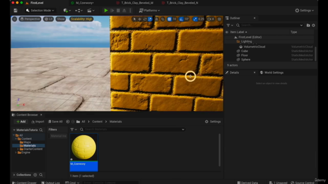 Unreal Engine 5.1 Materials po polsku PL - Screenshot_01