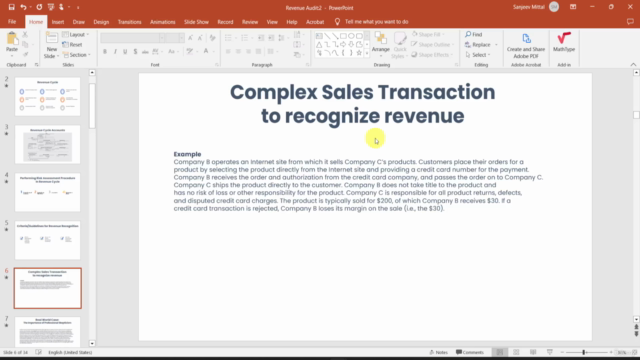 Revenue/Accounts Receivable Audit in a Snap (Brief) – Screenshot 1