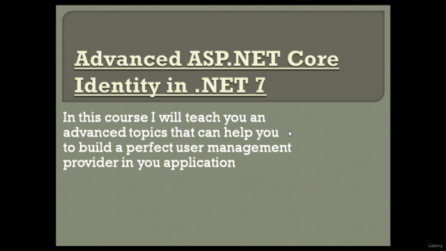 Advanced ASP.NET Core Identity in .NET 7 - Screenshot_01