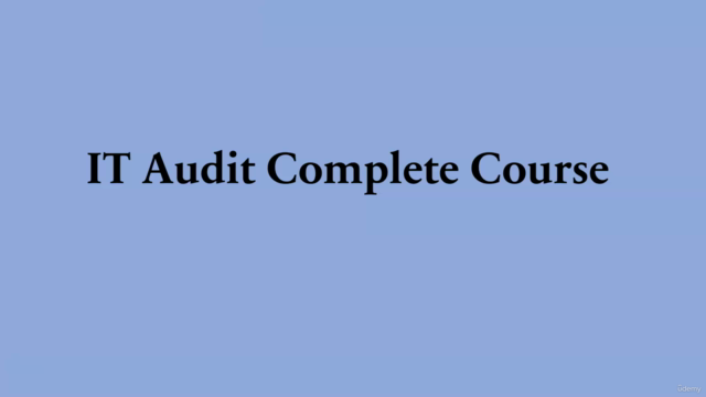 IT Audit Complete Course – Screenshot 1