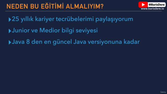 Pratik Java Eğitimi + 2 MEGA Proje – Screenshot 3