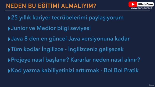 Pratik Java Eğitimi + 2 MEGA Proje – Screenshot 4