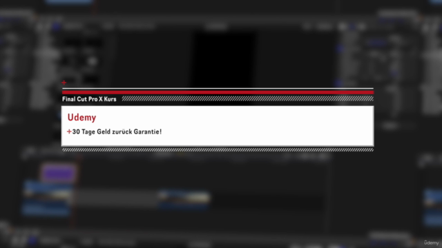 Final Cut Pro X: Lerne die Basics in einer Stunde! – Screenshot 4