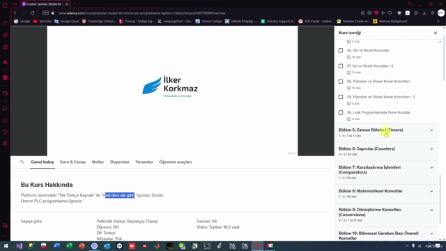 Sysmac Studio ile Omron PLC Programlama (1) – Screenshot 3