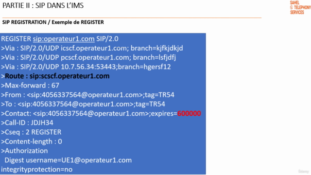 SIP dans le réseau mobile : SIP et IMS - Screenshot_01