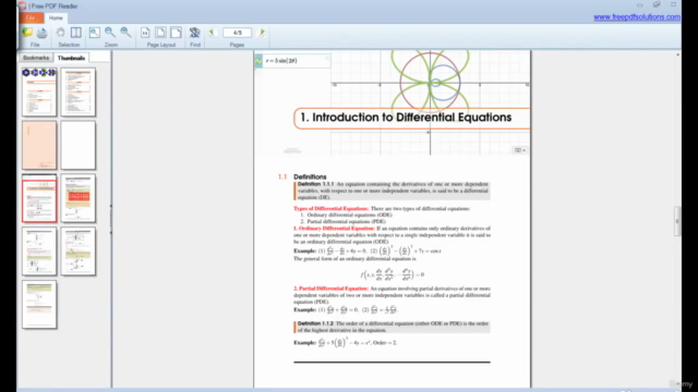 Differential Equations - المعادلات التفاضليه - Screenshot_01