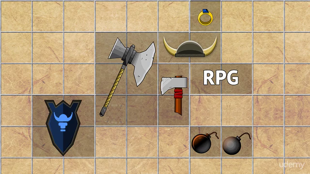 Draw Your Own RPG Inventory: easy way to create 2d game art – Screenshot 2