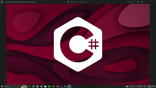 C# programlama dili | Sıfırdan ileri seviye eğitim seti – Screenshot 2