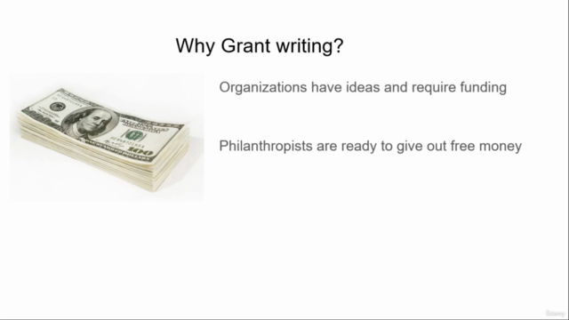 Grant writing a practical approach – Screenshot 1