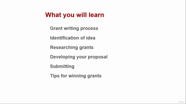 Grant writing a practical approach – Screenshot 3