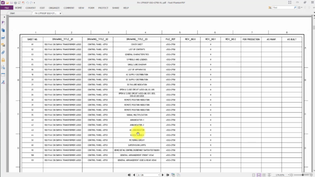 20/26 MVA Transformer Outdoor Cubicle Schematics – Screenshot 2