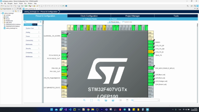 STM32 Cube IDE  ile Gömülü Sistemlere Giriş - Screenshot_04