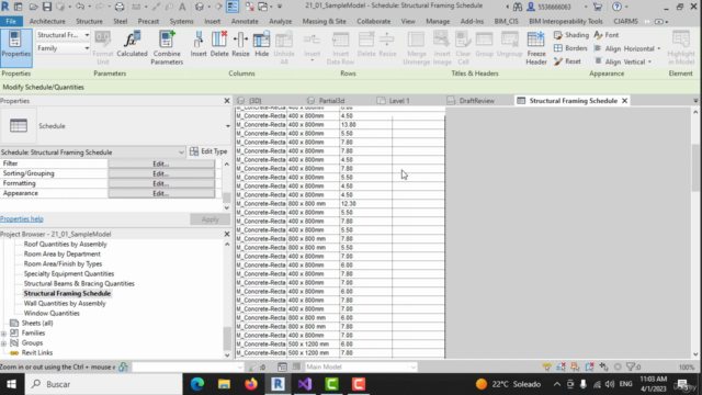 Revit API C# Views Sheets and Schedules – Screenshot 4