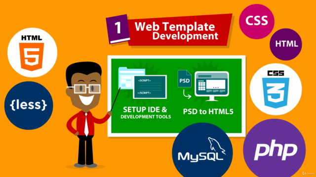 Complete Web Developer Course to Build Premium Web Templates – Screenshot 3