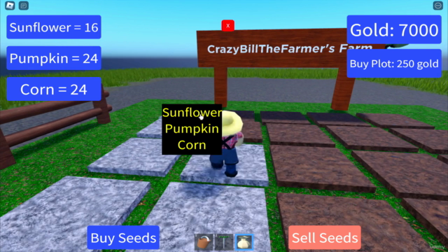 Roblox Create A Crop Farming System – Screenshot 3