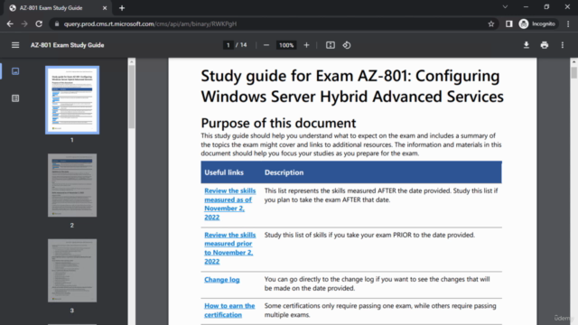 Configuring Windows Server Hybrid Advanced Services (AZ-801) – Screenshot 2