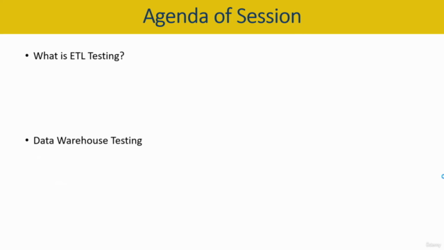 ETL Testing: Basic course for all QA professionals 2025 – Screenshot 1