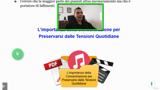 Corso di Pianoforte "I Segreti per Suonare Senza Dolore" – Screenshot 3