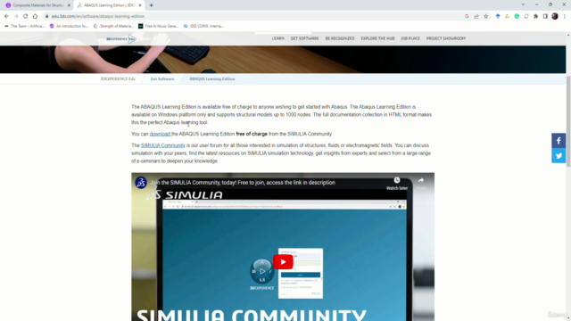 Composite Materials for Structural Analysis using ABAQUS – Screenshot 4