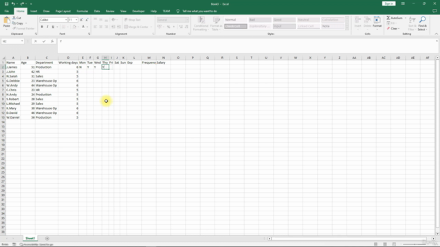 Excel VBA Programming Course – Screenshot 1